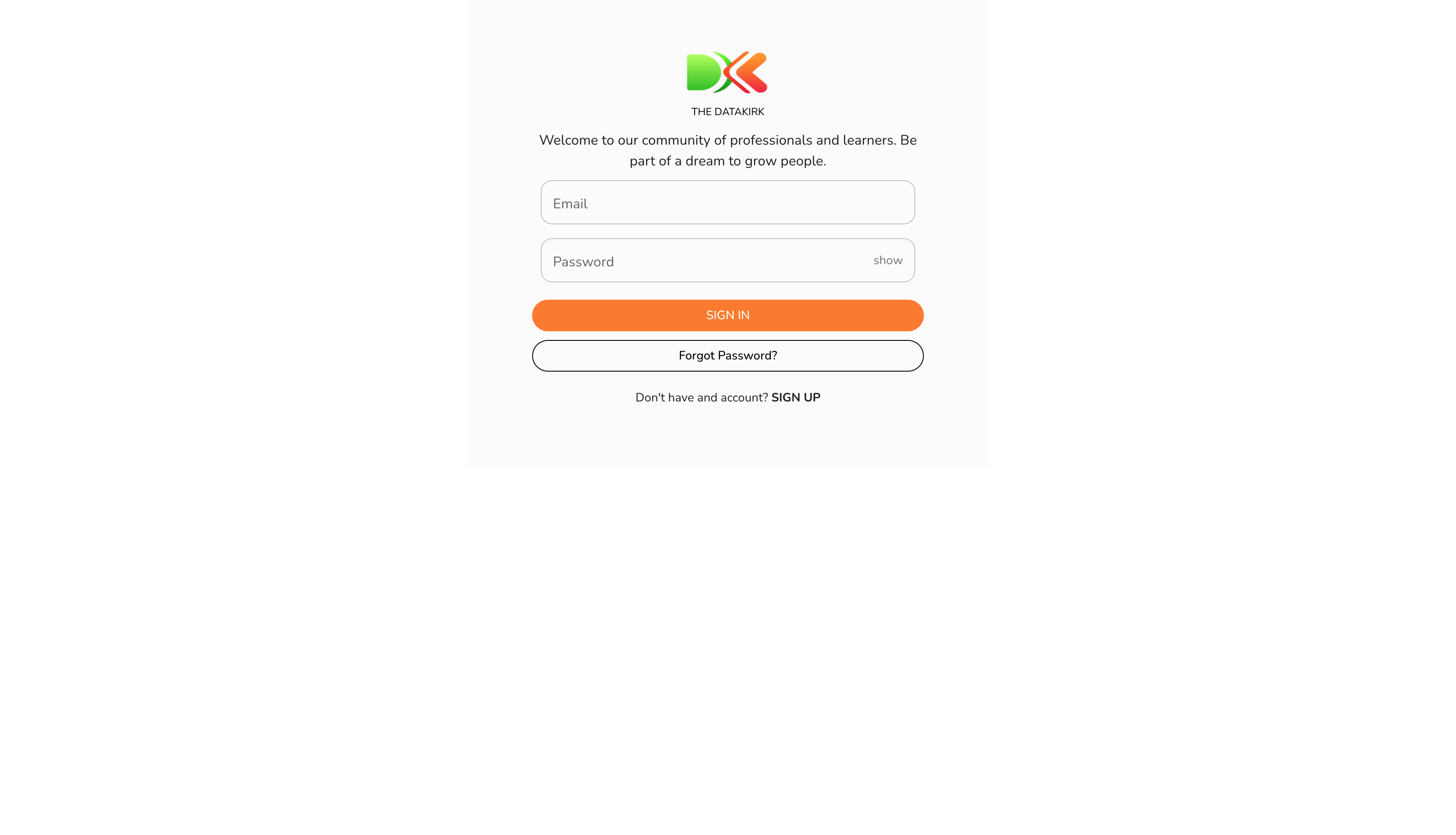 An image of the The DataKirk project.
